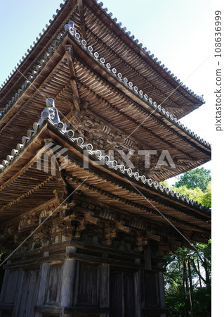 安土城遺址的三層寶塔 安土城遺址的三層寶塔 108636999