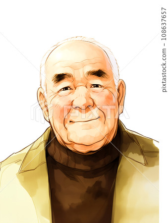 看起來固執又善良的老人 108637657