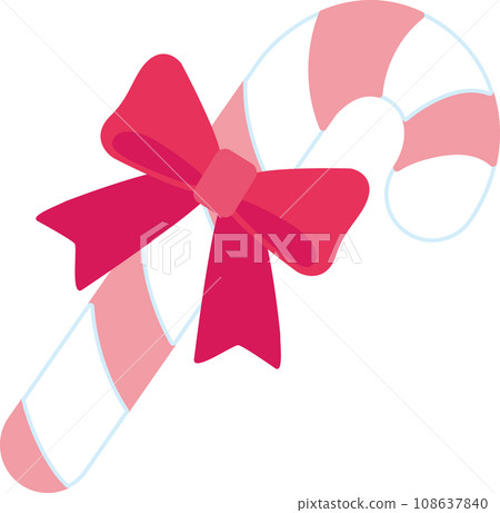 拐杖糖_聖誕糖果_紅白拐杖糖 108637840