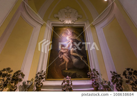 Chiesa San Michele church, Anacapri, Italy Chiesa San Michele church, Anacapri, Italy 108638684