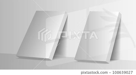 Mockup poster with shadow blinds from window. Mock up sheet paper. White empty blank. Vertical mockup. Light from window. Realistic reflected shadow on wall. Overlay effect. Shade jalousie. Mockup poster with shadow blinds from window. Mock up sheet paper. White empty blank. Vertical mockup. Light from window. Realistic reflected shadow on wall. Overlay effect. Shade jalousie. 108639027