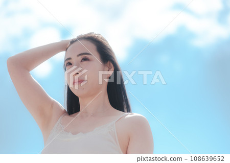 Beauty image of a woman in nature 108639652