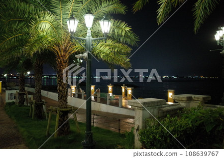 美國村夜景_沖繩 美國村夜景_沖繩 108639767