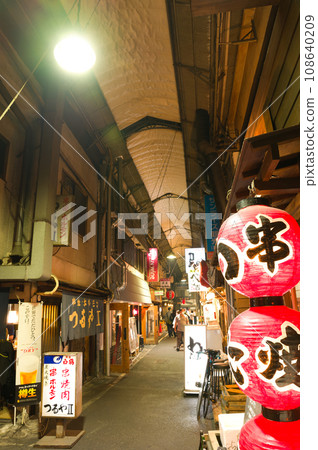 [Osaka Prefecture] October/Tennoji Station at night 108640209