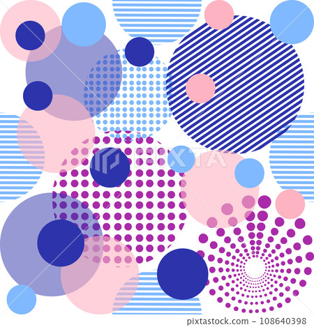 Purple abstract background with circles, fashionable clothing color. 108640398