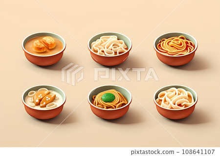 烏冬面圖標 108641107