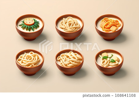 烏冬面圖標 108641108