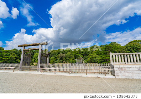 奈良縣橛原市、東北神武初代天皇陵陵 奈良縣橛原市、東北神武初代天皇陵陵 108642373