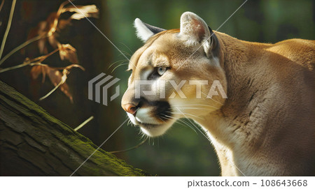 野生美洲獅 野生美洲獅 108643668