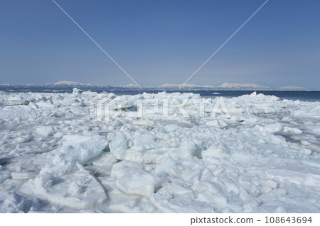 Drift ice, Notsuke Peninsula, Hokkaido 108643694