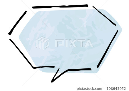 Simple speech bubble cute Simple speech bubble cute 108643952