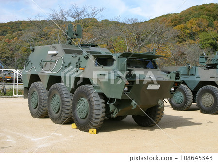 Type 82 command communication vehicle of the Ground Self-Defense Force on display 108645343