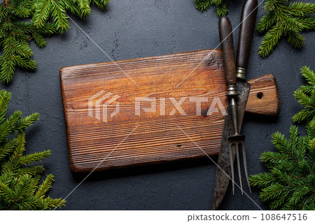 Christmas cooking board Christmas cooking board 108647516
