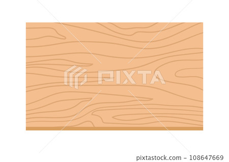 Square shaped wooden plank. Hand drawn imitation of a wood material. Vector illustration Square shaped wooden plank. Hand drawn imitation of a wood material. Vector illustration 108647669