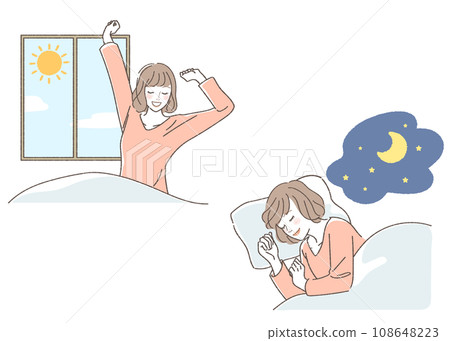 一個女人醒來的插圖集 108648223