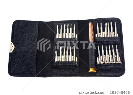 Set of tools and screwdriver Set of tools and screwdriver 108648466
