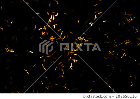 Golden shining glitter texture christmas abstract background Golden shining glitter texture christmas abstract background 108650116