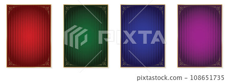 Corner Adorned Christmas Card or Flyer Background Vector Illustration. Corner Adorned Christmas Card or Flyer Background Vector Illustration. 108651735