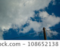 Blue sky with clouds 108652138