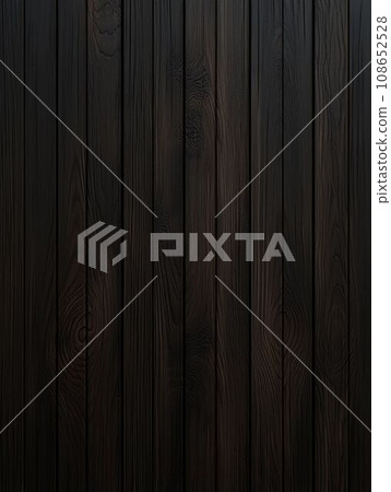 Wooden Ebony Creative Abstract Texture Wallpaper. Photorealistic Digital Art Decoration. Abstract Realistic Surface Vertical Background. Ai Generated Vibrant Pattern. 108652528