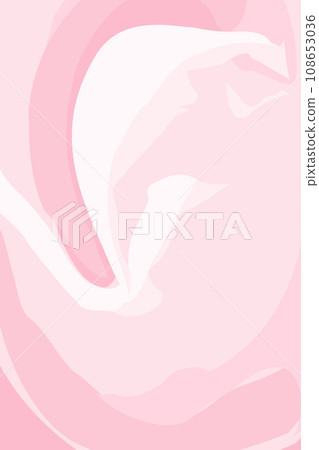 Vector Abstract background texture in trendy soft pink shade in watercolor manner. Vertical backdrop Vector Abstract background texture in trendy soft pink shade in watercolor manner. Vertical backdrop 108653036