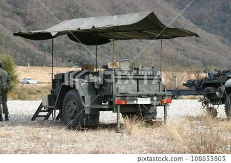 Ground Self-Defense Force outdoor cooking utensil No. 1 on display 108653805