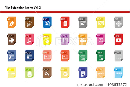 擴充檔案圖示集 03 擴充檔案圖示集 03 108655272