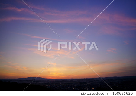 Autumn/red dusk Autumn/red dusk 108655629
