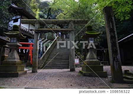 A mysterious shrine in Osaka A mysterious shrine in Osaka 108656322