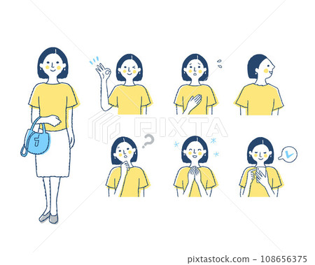 女性表情_f9變異集 女性表情_f9變異集 108656375