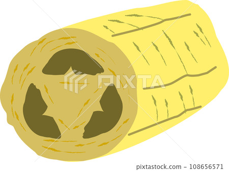 Simple gourd illustration 108656571