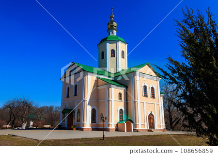 Holy Trinity Motroninsky convent in Kholodny Yar, Ukraine 108656859