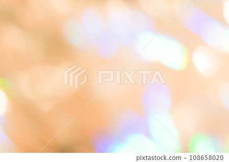 Orange glitter image (background material) 108658020