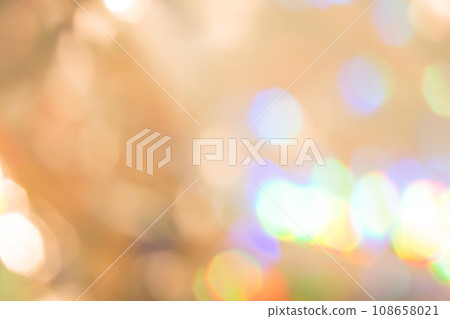 Orange glitter image (background material) 108658021