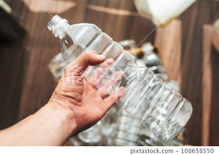 Empty plastic bottle 108658550