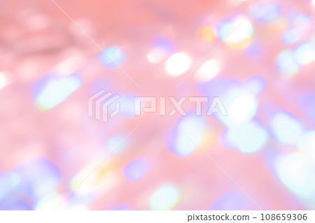 粉紅色混色流動閃閃發光的圖像（背景資料） 108659306