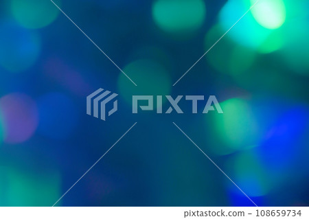 Blue mixed color ball blur image (background material) Blue mixed color ball blur image (background material) 108659734