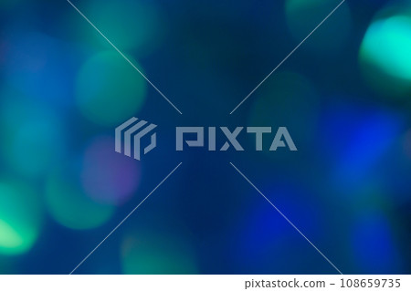 Blue mixed color ball blur image (background material) Blue mixed color ball blur image (background material) 108659735