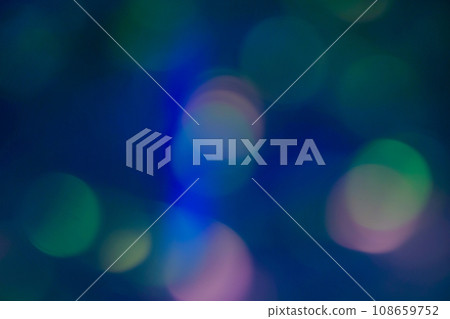 Blue mixed color ball blur image (background material) Blue mixed color ball blur image (background material) 108659752