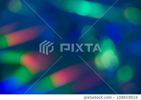 Blue mixed color ball blur image (background material) Blue mixed color ball blur image (background material) 108659818