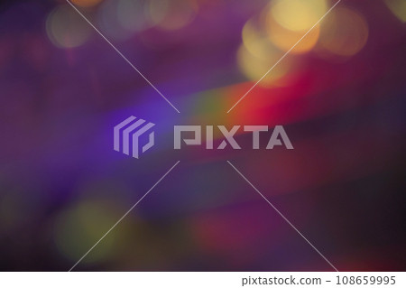 Pink mixed color ball blur image (background material) 108659995