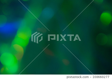 Green color mixed color ball blur image (background material) Green color mixed color ball blur image (background material) 108660277