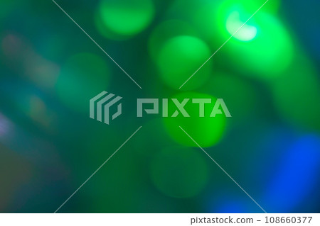 Green color mixed color ball blur image (background material) Green color mixed color ball blur image (background material) 108660377