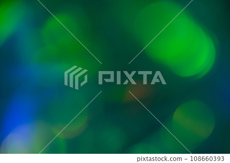 Green color mixed color ball blur image (background material) Green color mixed color ball blur image (background material) 108660393