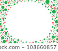 Frame with polka dots 108660857