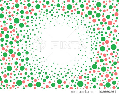 Frame with polka dots Frame with polka dots 108660861