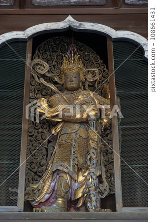 Idaten statue (Manpukuji Temple, Tennoden) 108661431