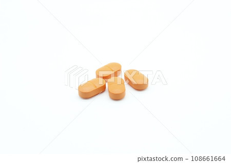 A picture of medicine on white background A picture of medicine on white background 108661664
