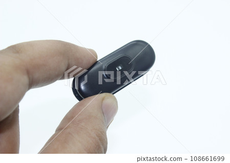 A picture of wifi mini camera for home security on white background 108661699