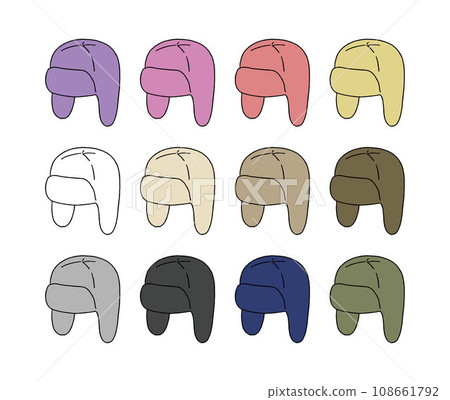 Hat illustration set Hat illustration set 108661792